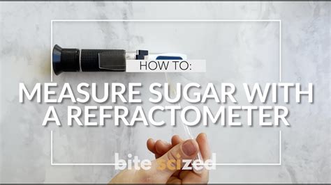 brix meter refractometer for measuring sugar content|how to measure sugar concentration.